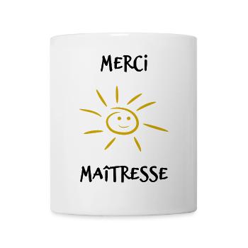 GELIEBTE. VIELEN DANK. DANKE HERRIN - Tasse - Weiß - Vorne
