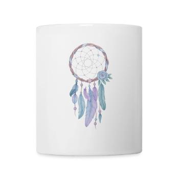 Traumfänger der Farben – sanfte Träume & Harmonie - Tasse - Weiß - Vorne