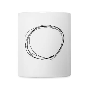 Circle - Tasse - Weiß - Vorne