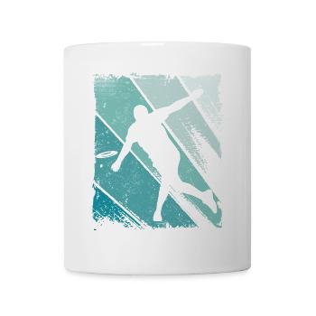 Discgolf Discgolfer Design Sport Disc Golf - Tasse - Weiß - Vorne