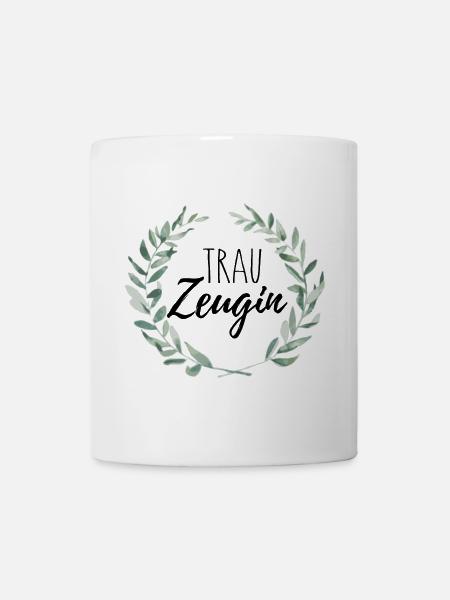 Trauzeugin - Tasse - Weiß