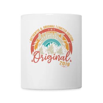 August 2019 August Geburtstag 2019 August - Tasse - Weiß - Vorne