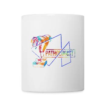 Akribischer Pathologe Mikroskop - Tasse - Weiß - Vorne