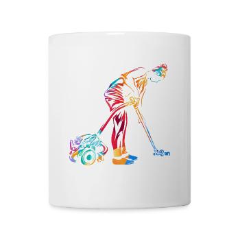 Fleißige Haushälterin Putzprofi - Tasse - Weiß - Vorne