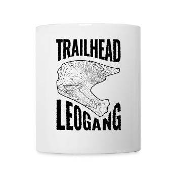 Mountainbike T-Shirt Trailhead Leogang - Tasse - Weiß - Vorne