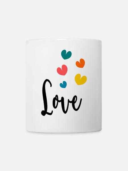 ICH HABE GERADE GEHEIRATET. Junggesellinnenabschied. HEILIGER VALENTINSTAG. PAAR. HERZ - Tasse - Weiß