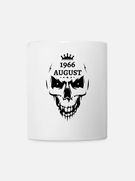 August 1966 Totenkopf - Tasse - Weiß
