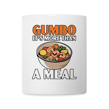 Gumbo-Liebhaber Foodie Louisiana Essen Cajun-Küche - Tasse - Weiß - Vorne