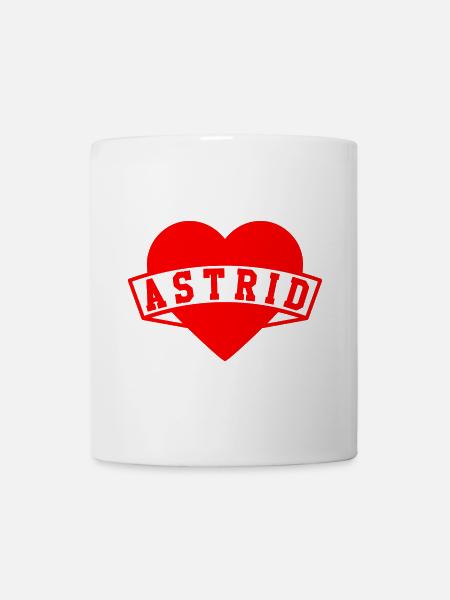 Astrid Herzen - Tasse - Weiß