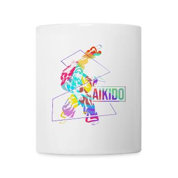Flinke Aikido Verteidigungstechnik - Tasse - Weiß - Vorne
