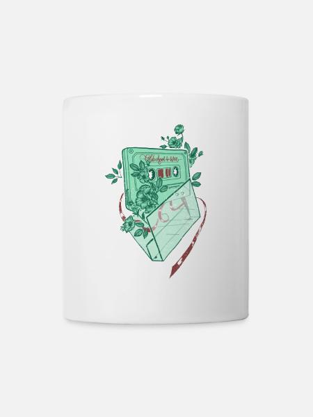 Oldschool Tape - Tasse - Weiß