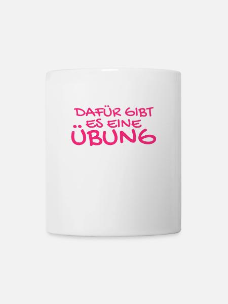 Physiotherapie Physiotherapeut Arbeit Geschenk - Tasse - Weiß