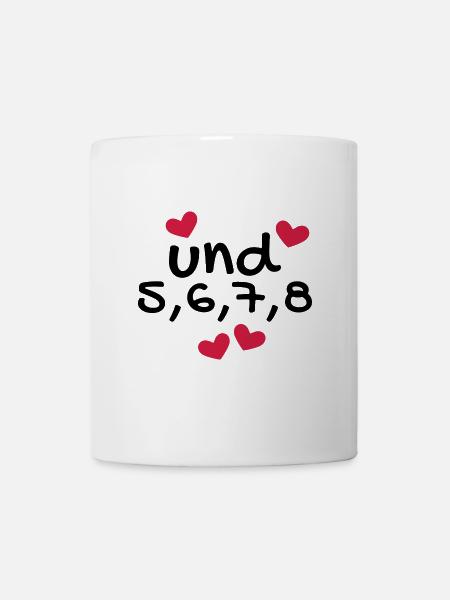 Tanzen Tanz Tanzkurs Rhythmus - Tasse - Weiß