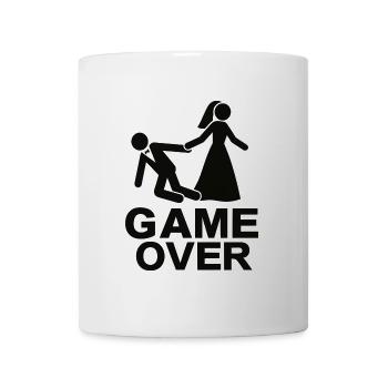 Game over für den zukünftigen Bräutigam - Tasse - Weiß - Vorne