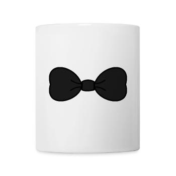 KNOTEN. FLIEGE. MANN. HERR. PAPA. FEST - Tasse - Weiß - Vorne