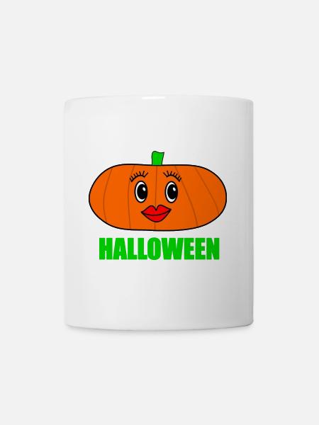 HALLOWEEN. KÜRBIS. HALLOWEEN-KÜRBIS - Tasse - Weiß