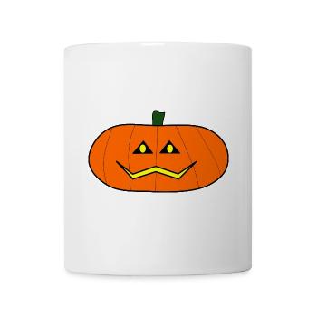 HALLOWEEN. KÜRBIS. HALLOWEEN-KÜRBIS - Tasse - Weiß - Vorne