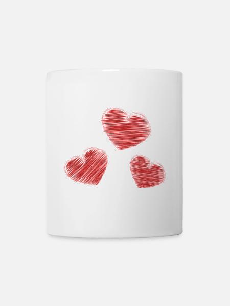 RUHESTAND. ALLES GUTE FÜR DEN RUHESTAND. ALLES GUTE FÜR DEN RUHESTAND. HERZ - Tasse - Weiß