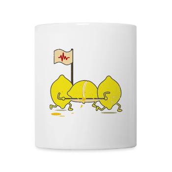 Erfrischende Notfall Limonade - Tasse - Weiß - Vorne