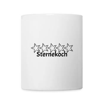 5 Sternekoch - Tasse - Weiß - Vorne