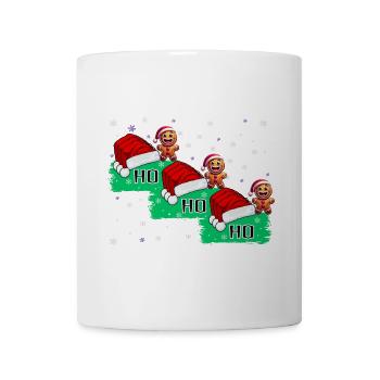 Ho Ho Ho Lebkuchenmännchen - Tasse - Weiß - Vorne