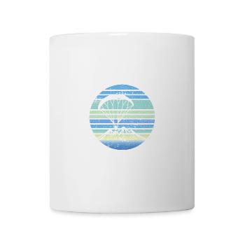 Paramotoring Retro Design - Tasse - Weiß - Vorne