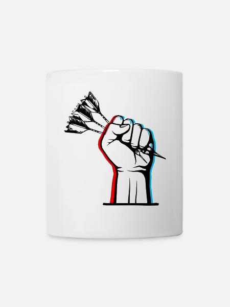 DartArt - Tasse - Weiß
