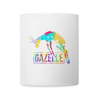Zierliche Gazelle Steppenläufer - Tasse - Weiß - Vorne