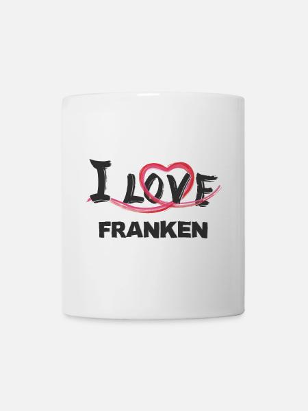 Franken - Tasse - Weiß