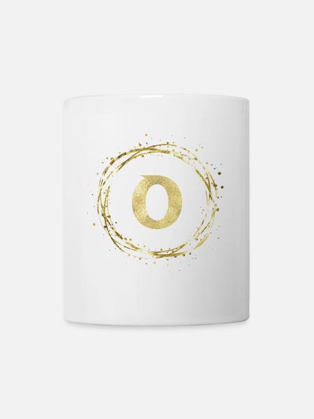 O - Tasse - Weiß