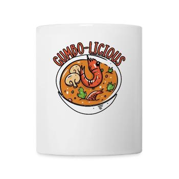 Gumbo-Liebhaber Foodie Louisiana Essen Cajun-Küche - Tasse - Weiß - Vorne