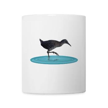 Wasserralle - Tasse - Weiß - Vorne