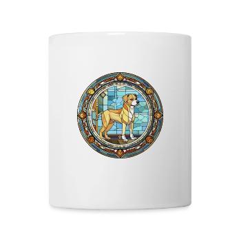 Chinesische kaiserliche Hunderasse Buntglas - Tasse - Weiß - Vorne