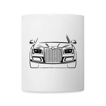 Aurus Dubai Silhouette - Tasse - Weiß - Vorne