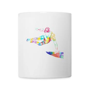 Draufgängerischer Parkour Traceur - Tasse - Weiß - Vorne