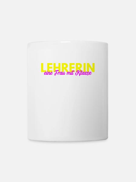 Lehrerin - Tasse - Weiß