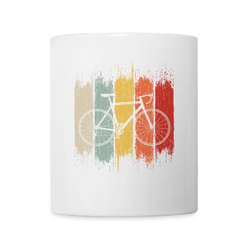 Fahrrad - Tasse - Weiß - Vorne