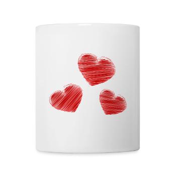 RUHESTAND. ALLES GUTE FÜR DEN RUHESTAND. ALLES GUTE FÜR DEN RUHESTAND. HERZ - Tasse - Weiß - Vorne
