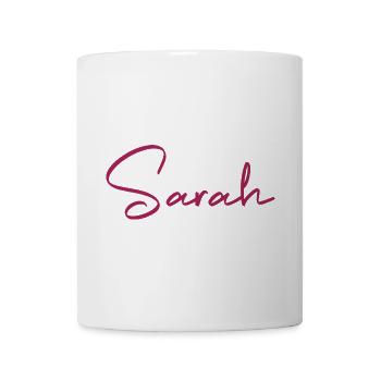 Sarah - Tasse - Weiß - Vorne