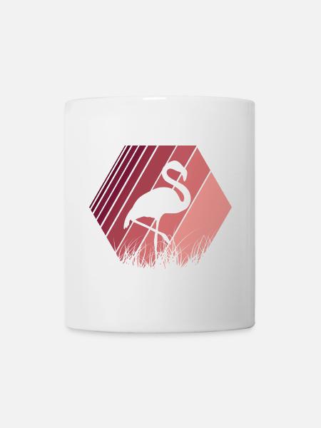 Flamingo - Tasse - Weiß