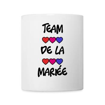ICH HABE GERADE GEHEIRATET. Junggesellinnenabschied. VALENTINSTAG. PAAR - Tasse - Weiß - Vorne