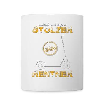 Rentner Pensionär Opa - Tasse - Weiß - Vorne