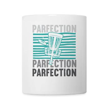 Parfection Disc Golf Frolf Freizeit-Werfer - Tasse - Weiß - Vorne