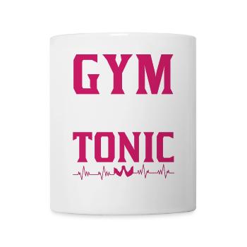Gym and Tonic Fitness Humor - Tasse - Weiß - Vorne