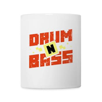 Druckvoller Bass Clubnacht Berlin - Tasse - Weiß - Vorne