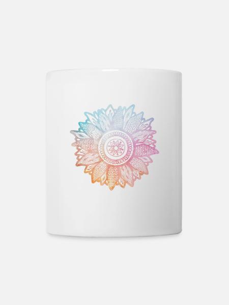 Sonnenblume - Tasse - Weiß