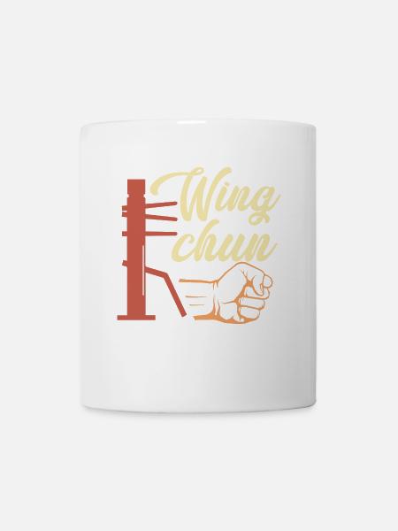 Wing Chun Geschenk - Tasse - Weiß