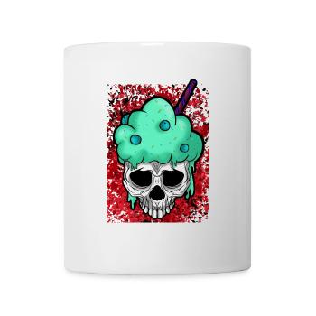 Skelett - Tasse - Weiß - Vorne
