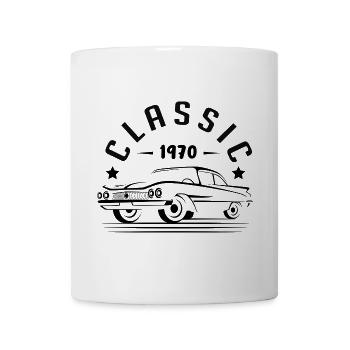 Klassisch 1970. - Tasse - Weiß - Vorne
