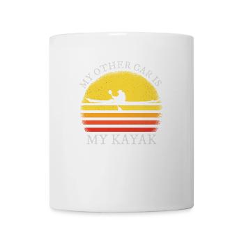 Kajak fahren Paddelboot - Tasse - Weiß - Vorne